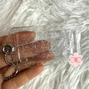 3" COACH Poppy Fob Bag Charm Hang tag Hangtag